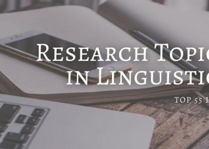 Linguistics Dissertation Topics
