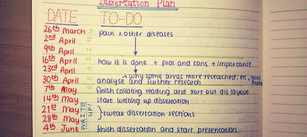 6000 word dissertation structure